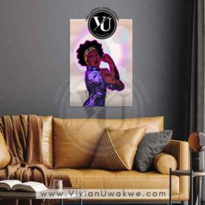 Black Rosie-African American Feminist Wall Decor