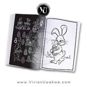 Fun Rabbit Coloring Book