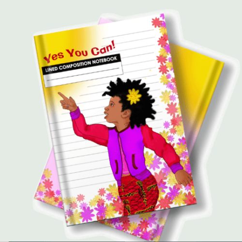 COVER 4 - Yes You Can Notebook by Vivian Uwakwe