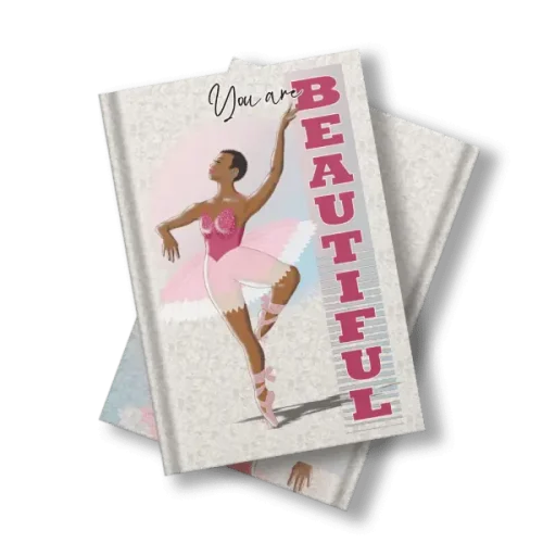 Vivian Uwakwe - Black Ballerina Notebook II For Women And Girls